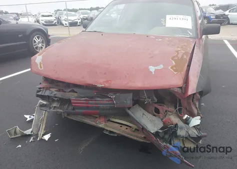 1993 Ford Escort из США, поврежденный, VIN 1FAPP10J7PW296639